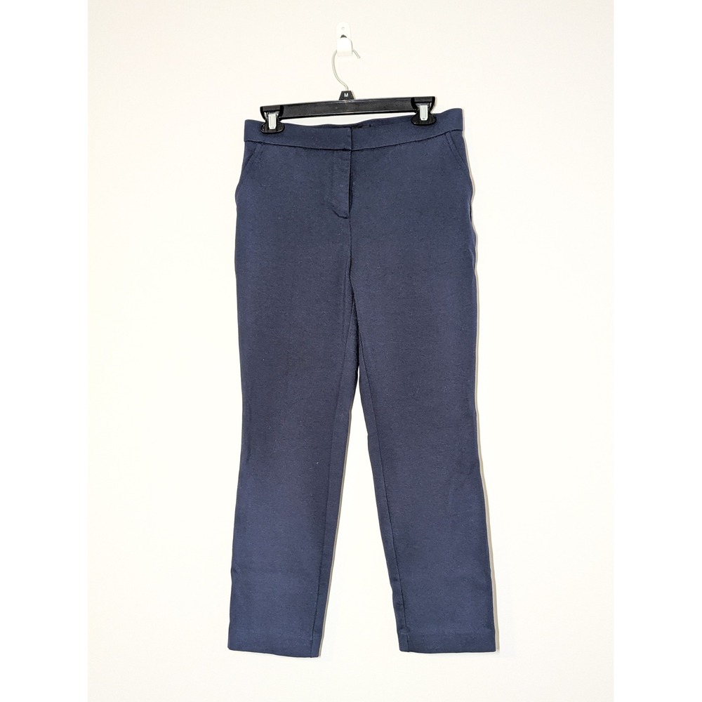 Banana Republic Navy Blue Stretch Ponte Pants 4 EUC Workwear Trousers